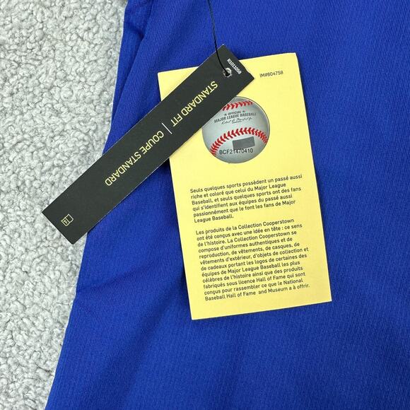 Atlanta Braves Polo Shirt Mens Small Baseball Cooperstown Collection Nike DriFit - Picture 7 of 12